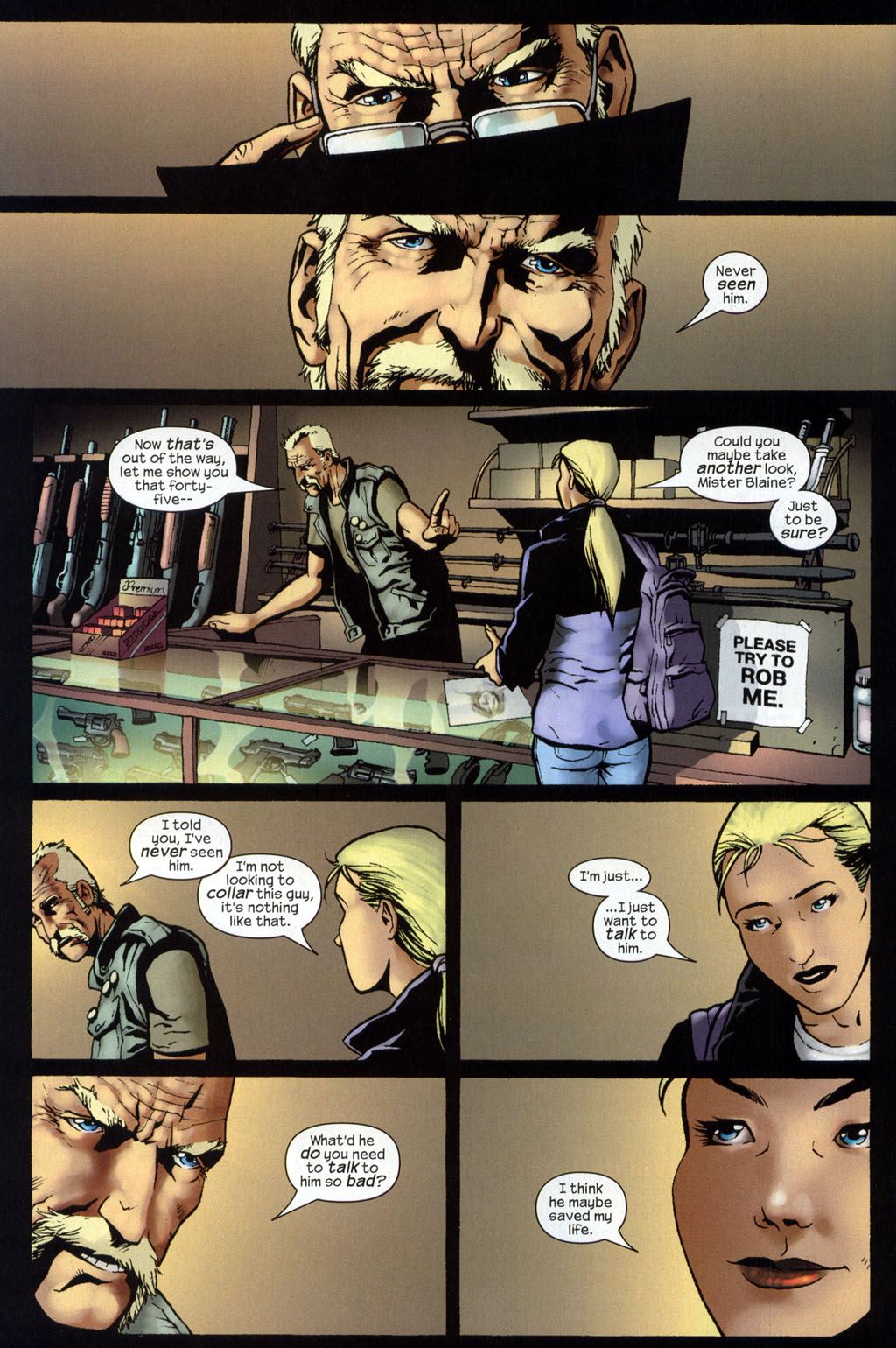 Read online Wolverine (2003) comic - Issue #7 - 9