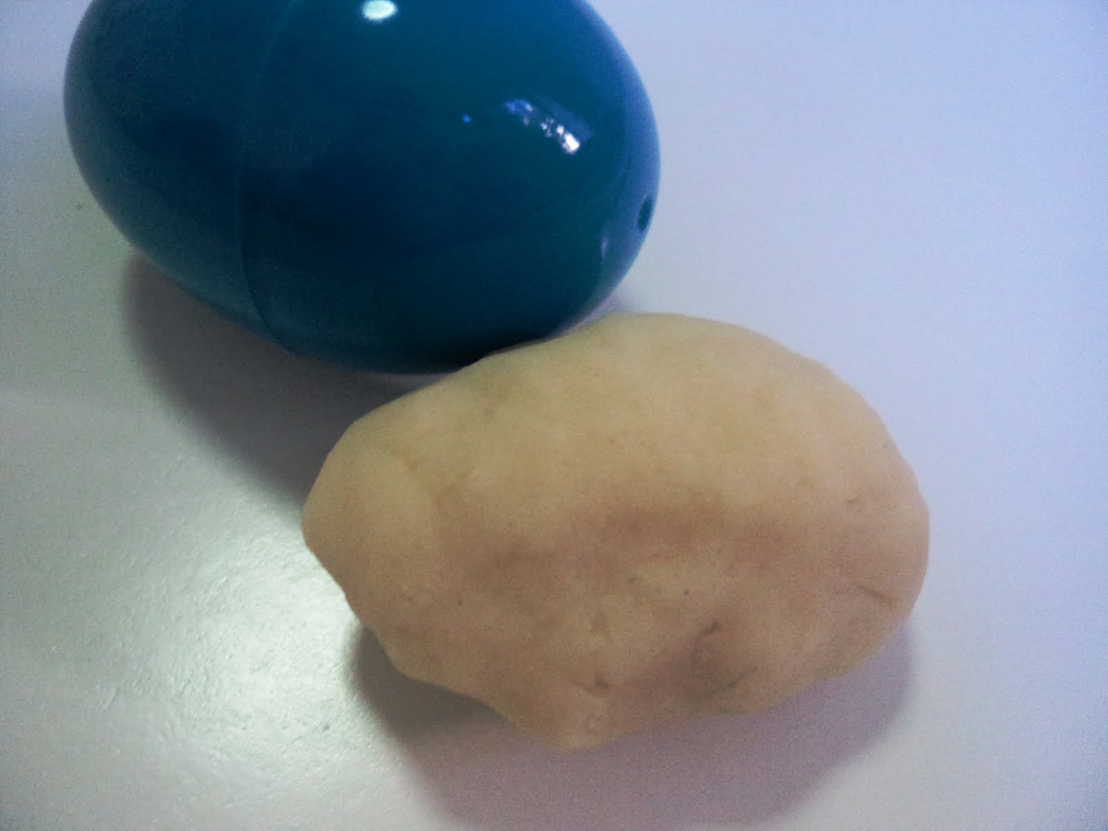 A Little Learning For Two Playdough Eggs