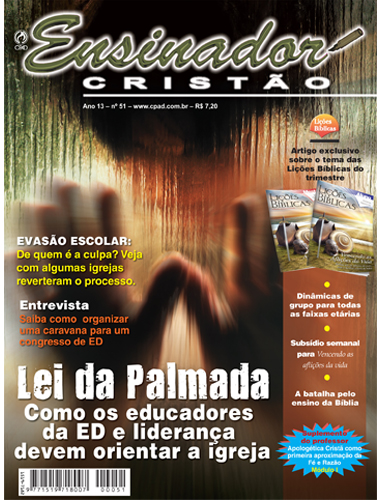 Revista Ensinador Cristão CPAD – Ano 13, Nº 51 Capa+revista