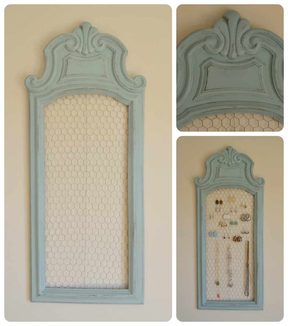 Funky Junk Jewelry Organizer