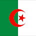 Map and National Flag of Algeria