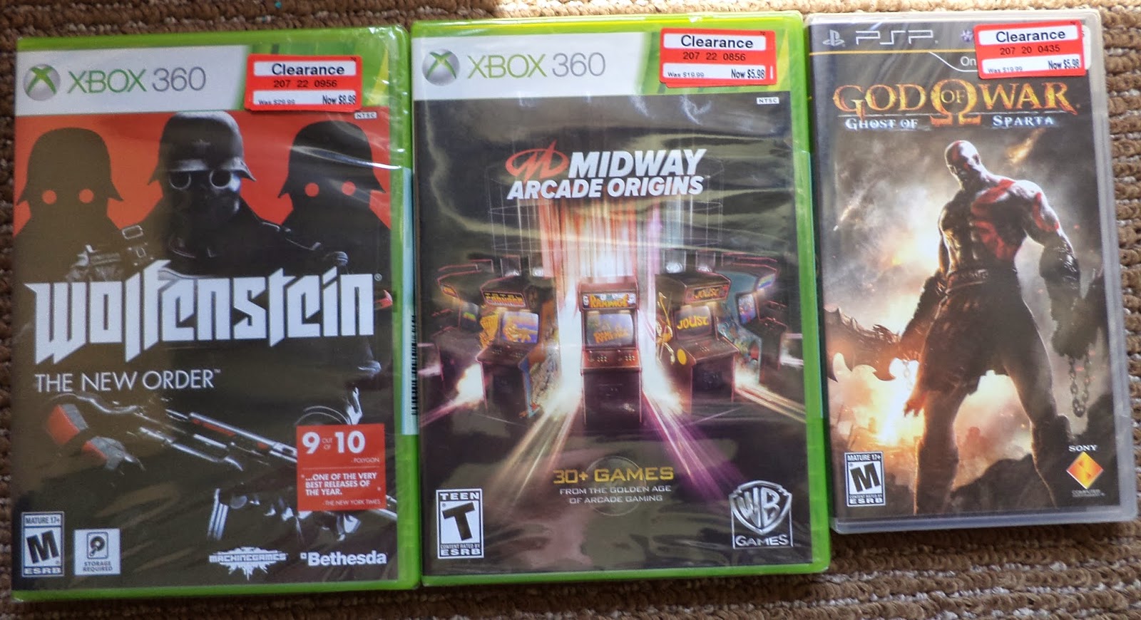 clearance xbox one games