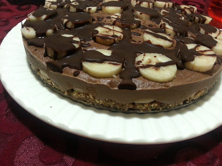 Eat the Rainbow GF ChocolateBanana "Cheesecake"