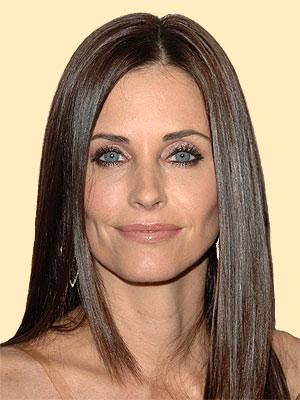 Courtney Cox With Long Hair