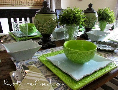 Summer Greens & Blues @ Rustic-refined.com