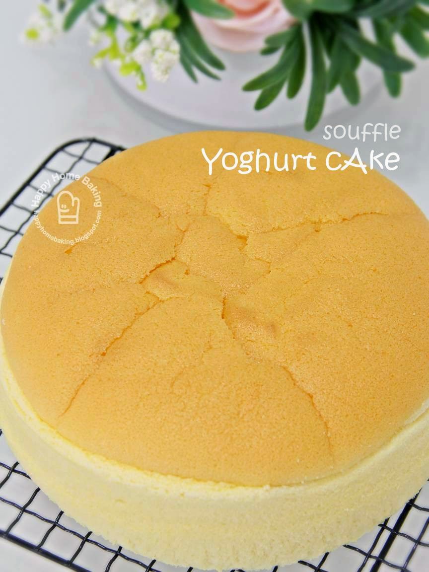 Happy Home Baking Yoghurt Soufflé Cake