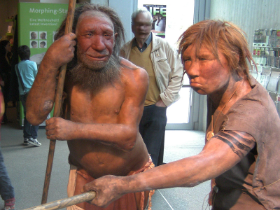 Reconstructed Neanderthals
