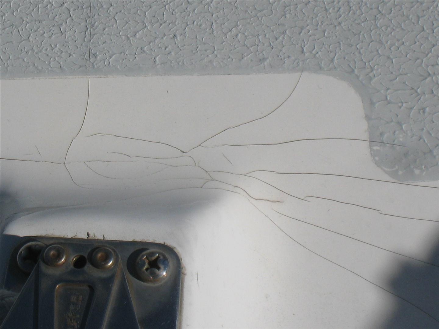 McCraw Sails A Little Gel Coat Work, Not Finished Yet!!