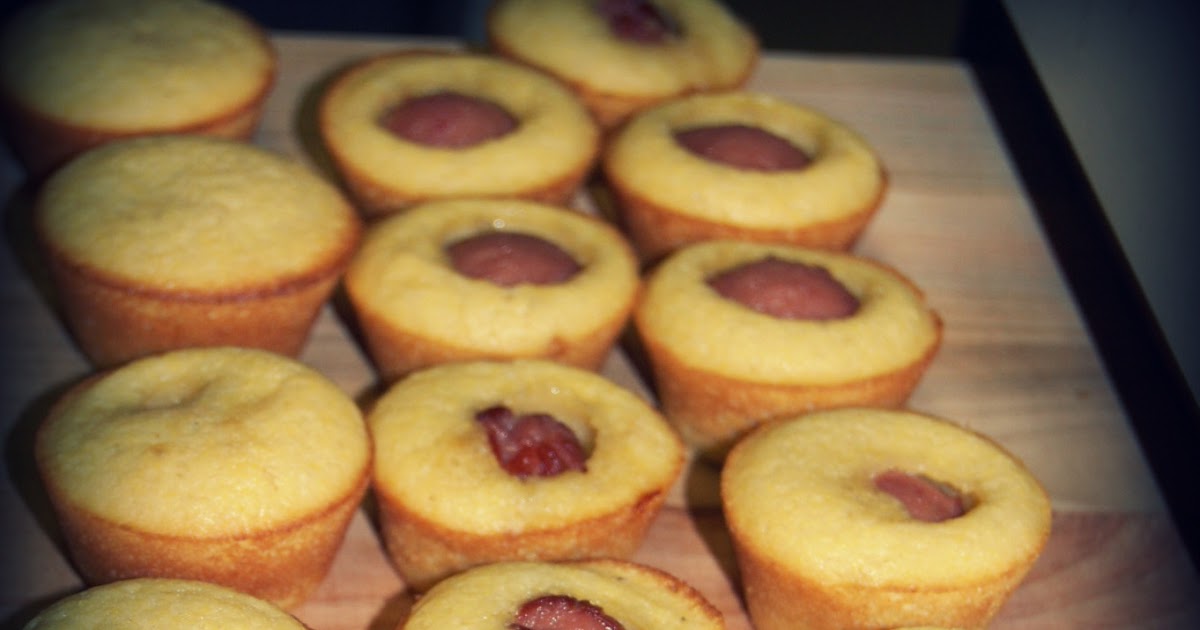 Mini Corn Muffins With Hot Dogs Mini Corn Muffins With Hot Dogs