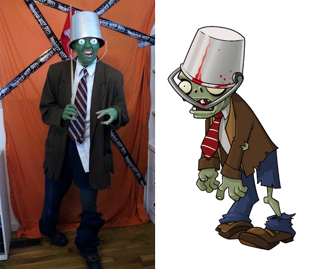 My Life As A Zombie Plants Vs. Zombies Costume