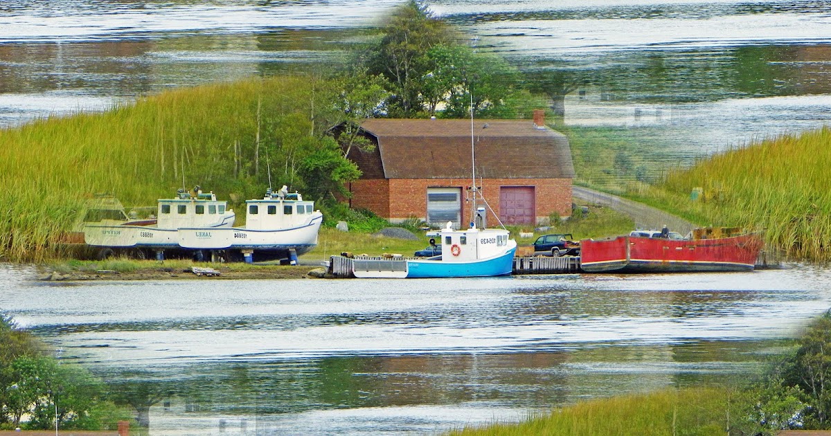 Along Alder Point Road On The Little Bras d'Or Cape Breton IslandNova