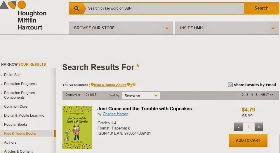 Catálogos online 2015 Houghton Mifflin Harcourt