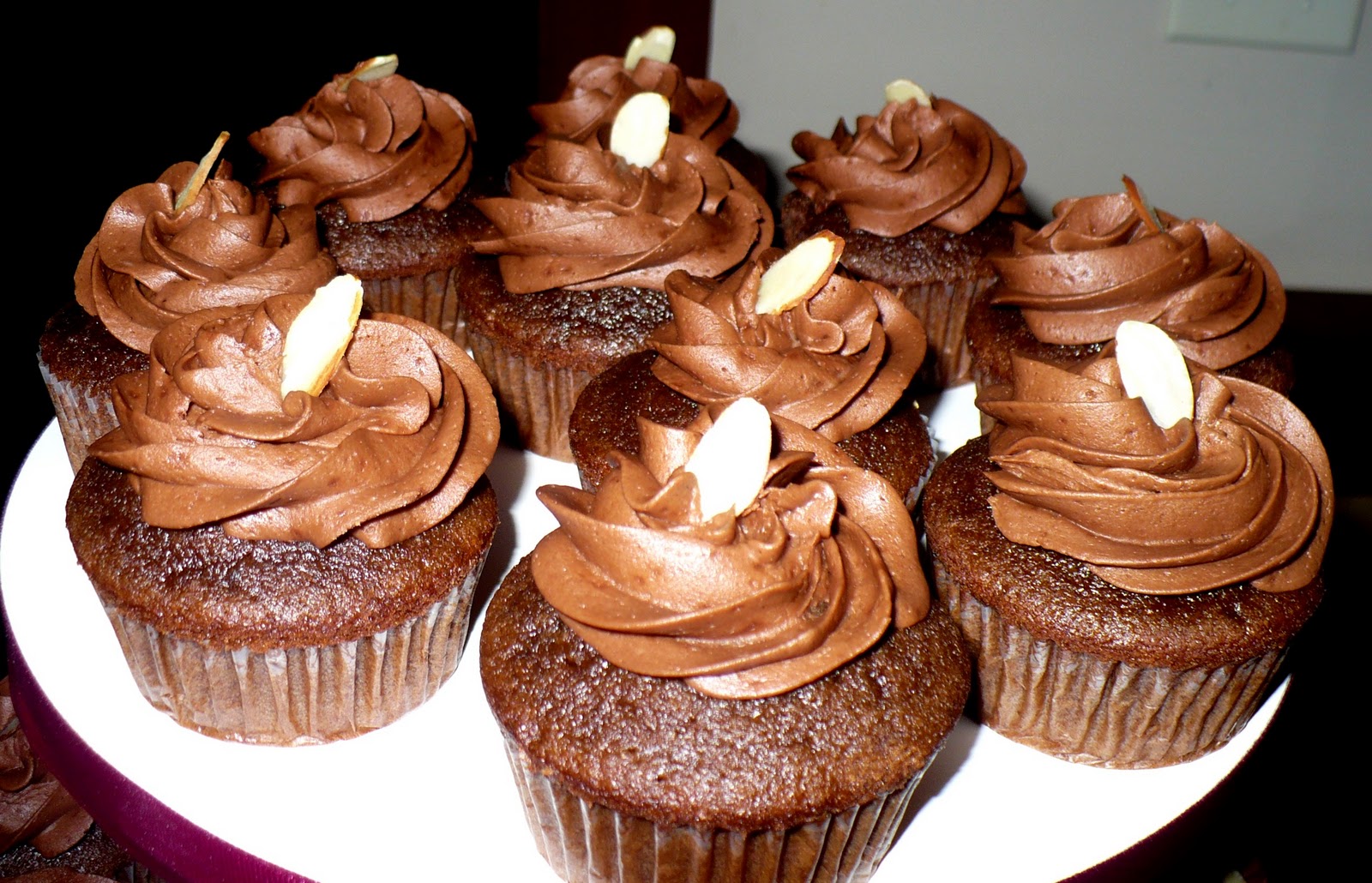 The Baking Bargainista Ultimate Indulgence Chocolate Almond Buttercream Frosting