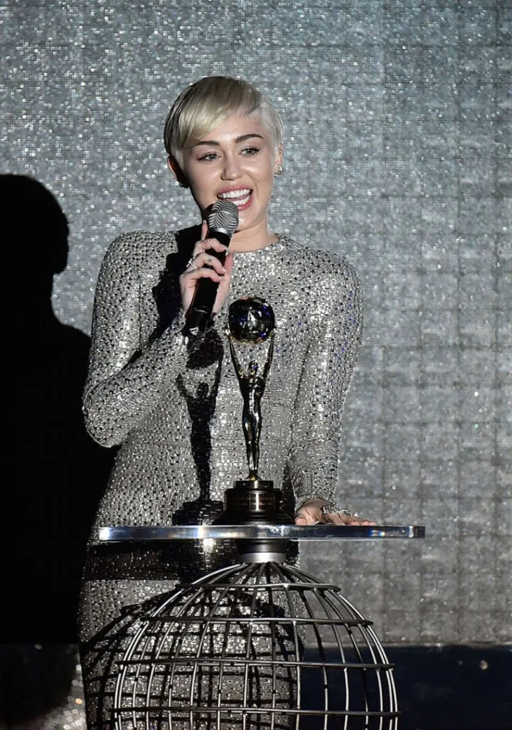 Miley Cyrus at the 2014 World Music Awards