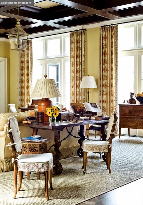 Simply Love Design Writing Desks in the Living Room