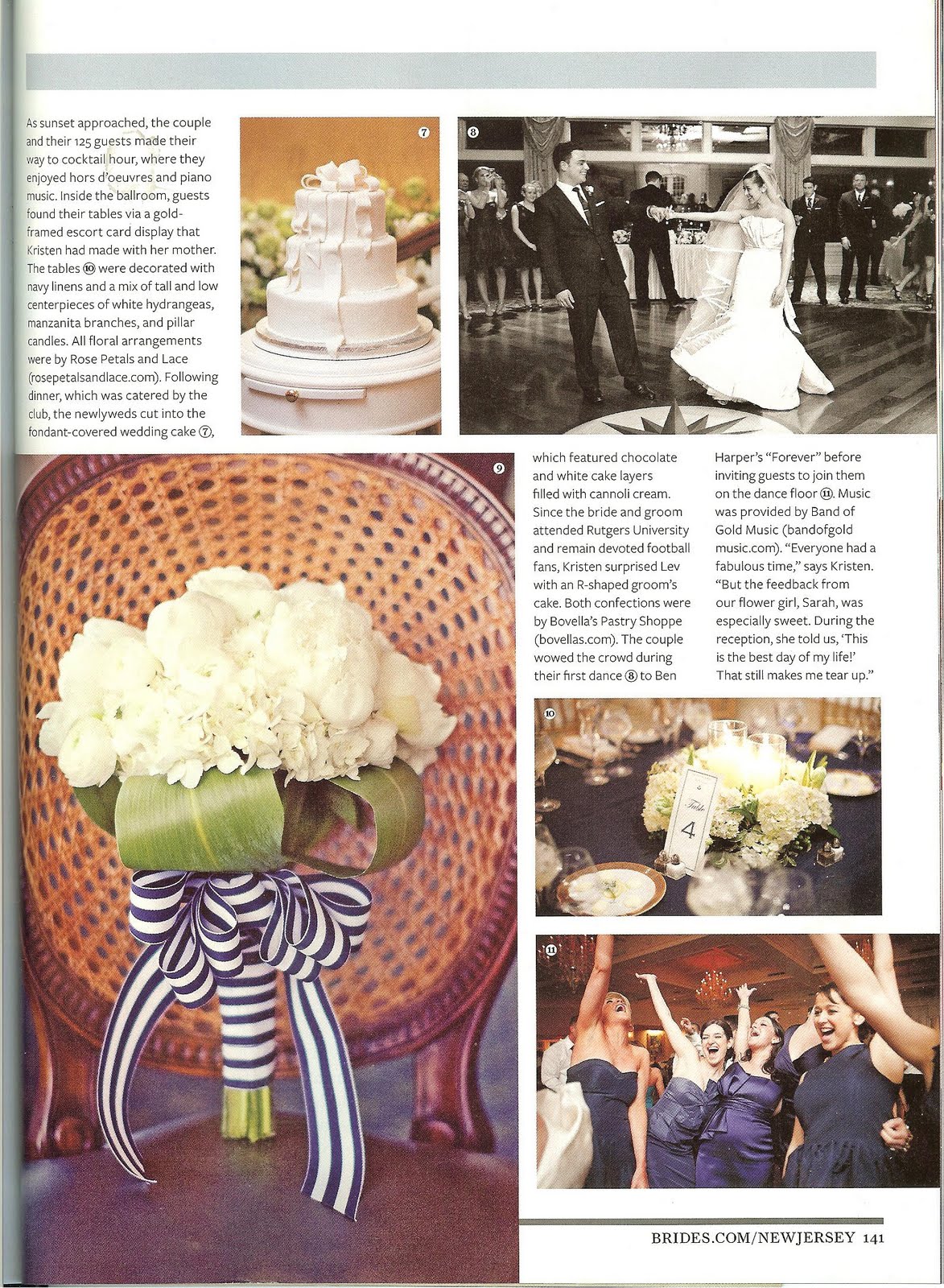 Rose Petals and Lace Floral Designers September 2011