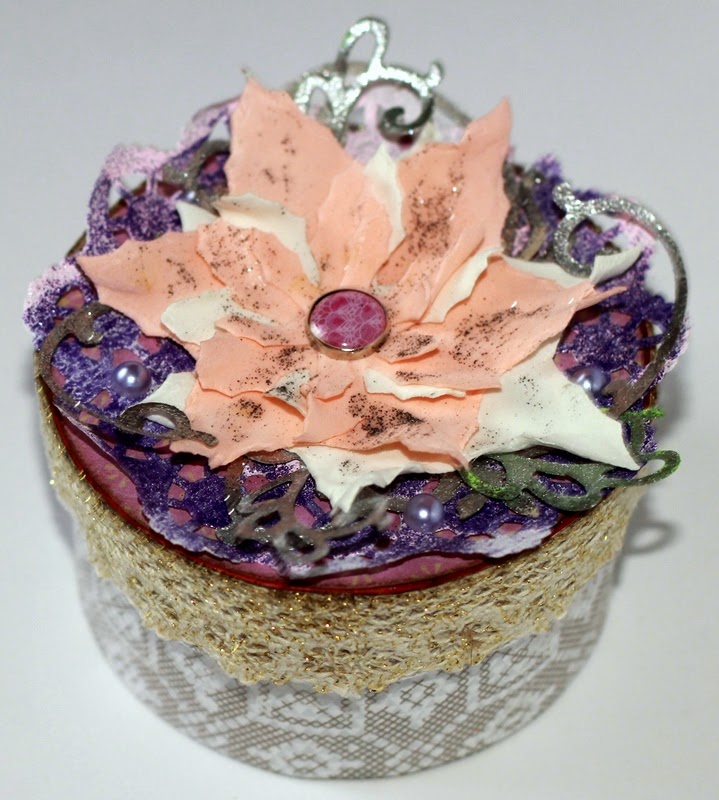 Мастерим коробочку-шкатулку из бобины от скотча, фото № 1