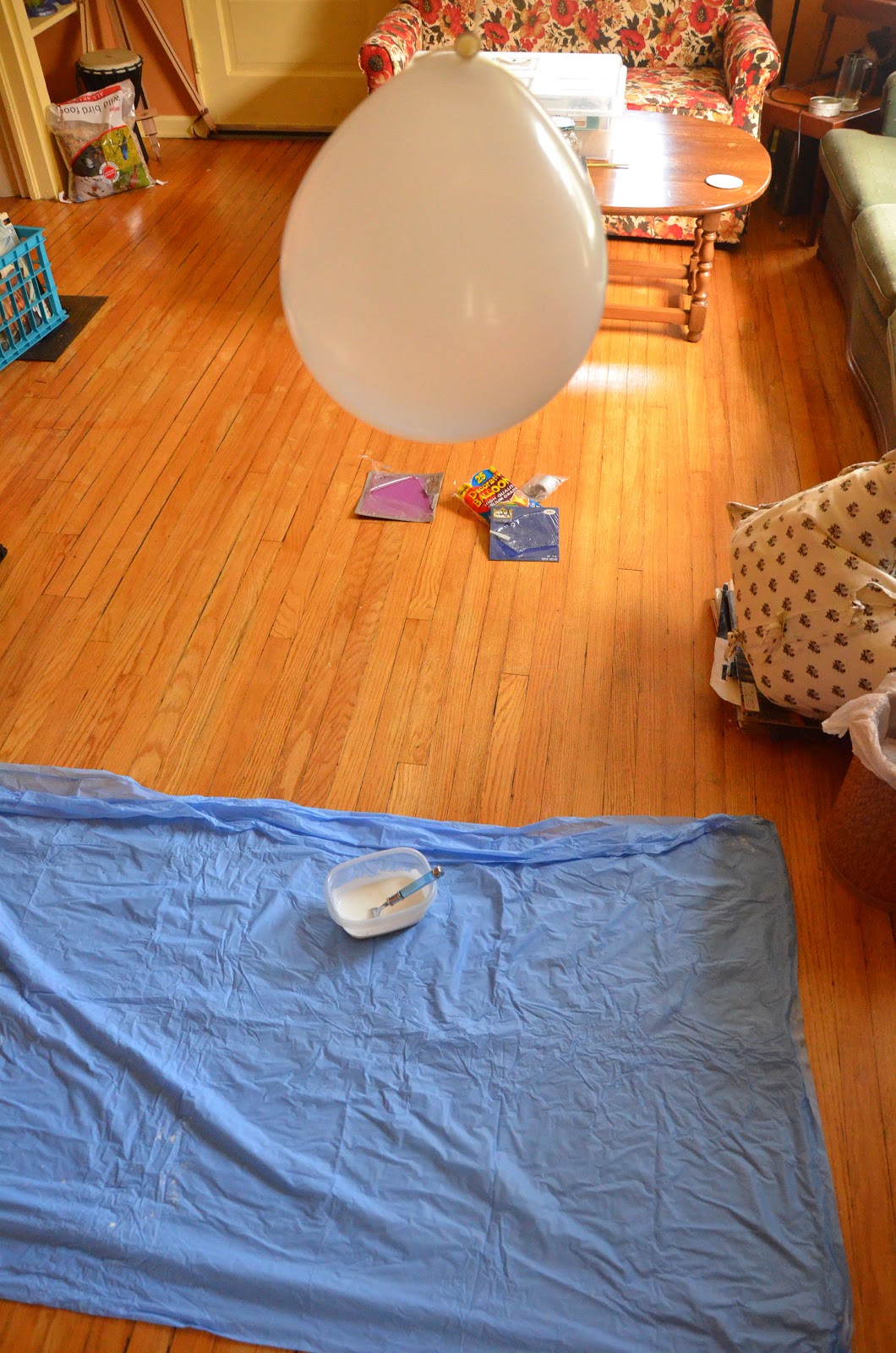 Hello There Handmade DIY Blog DIY Abstract Home Decor Hanging Yarn