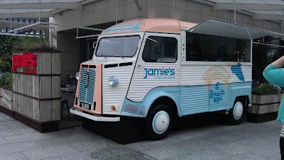 Jamies Italian Street eats Ice Cream Van