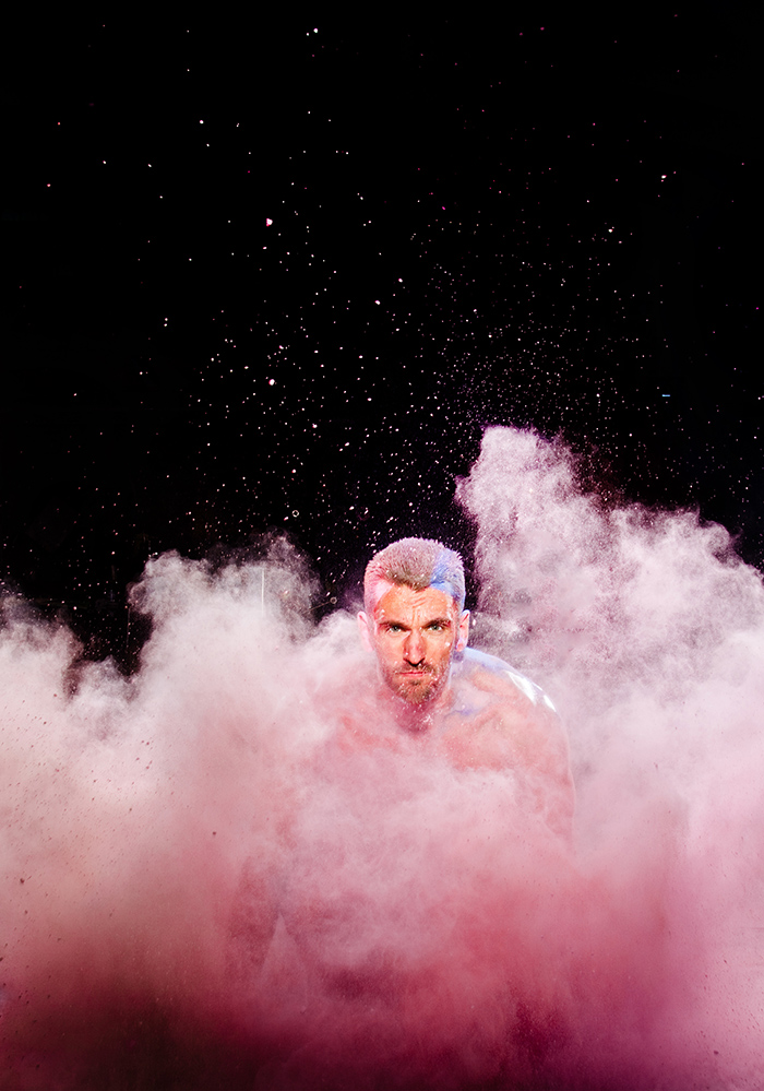 th photography powder paint portrait shoot what job am i qualified for