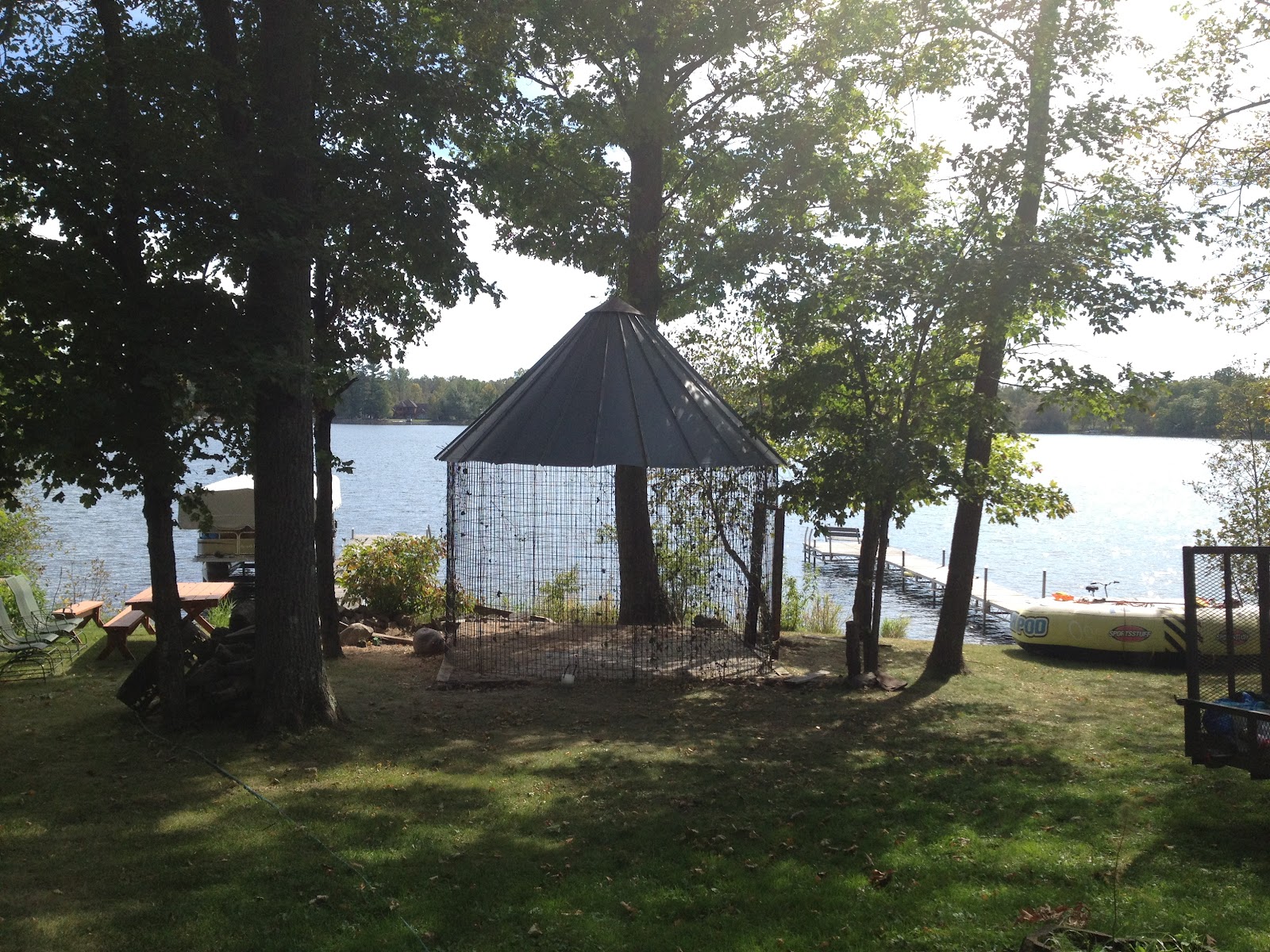 Coffee Lake Farm 2013 New Home For The Wn Corn Crib Gazebo
