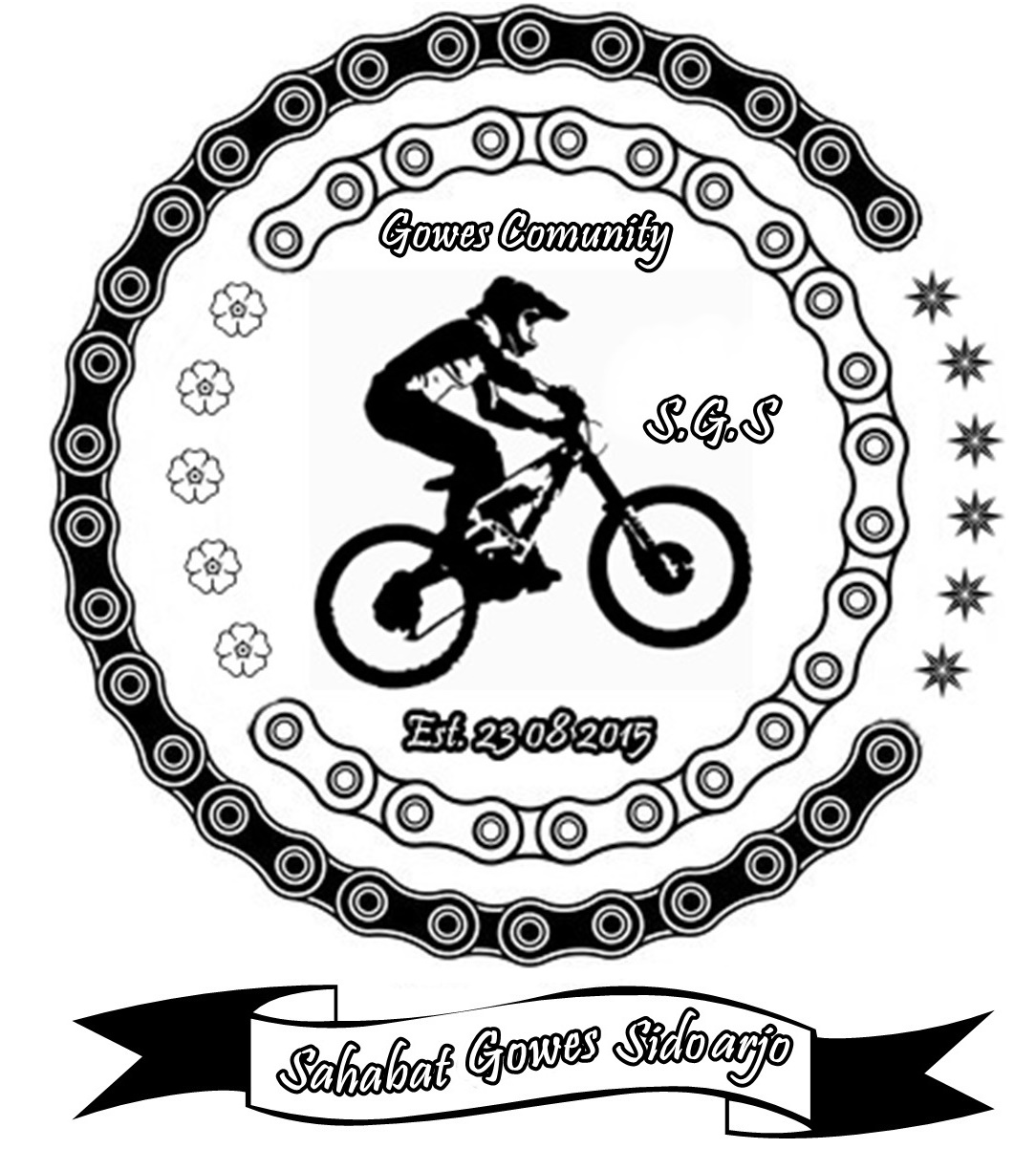 Inilah Lambang Komunitas Sepeda Kita
