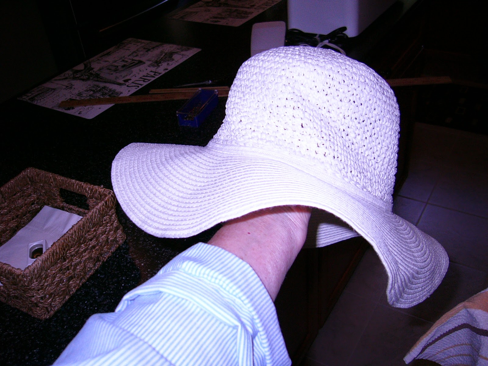 Happy in Hainesport Hats Off to Homemade Spray Starch