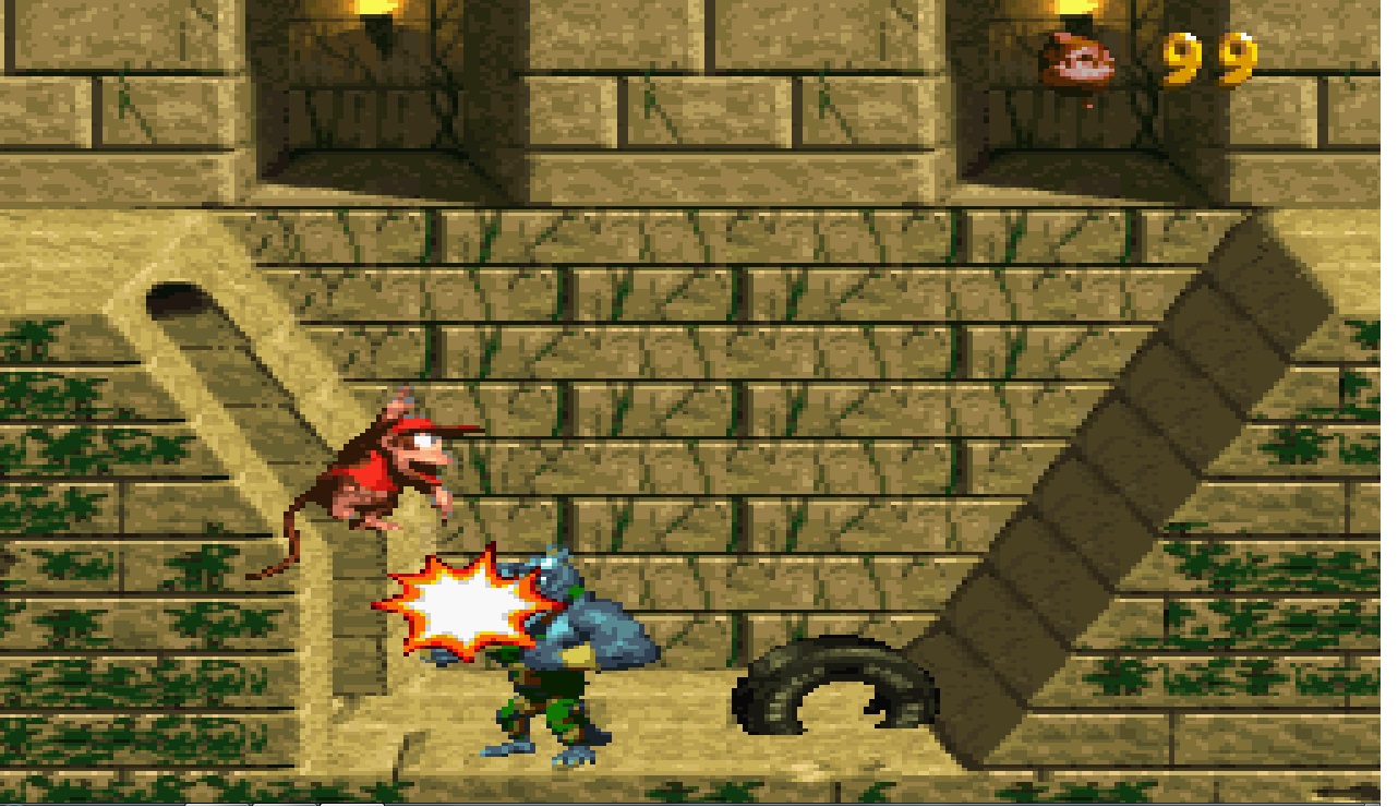 Snes Eternament Donkey Kong Country 99 Lives