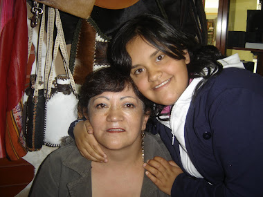 mi foto con mi mami