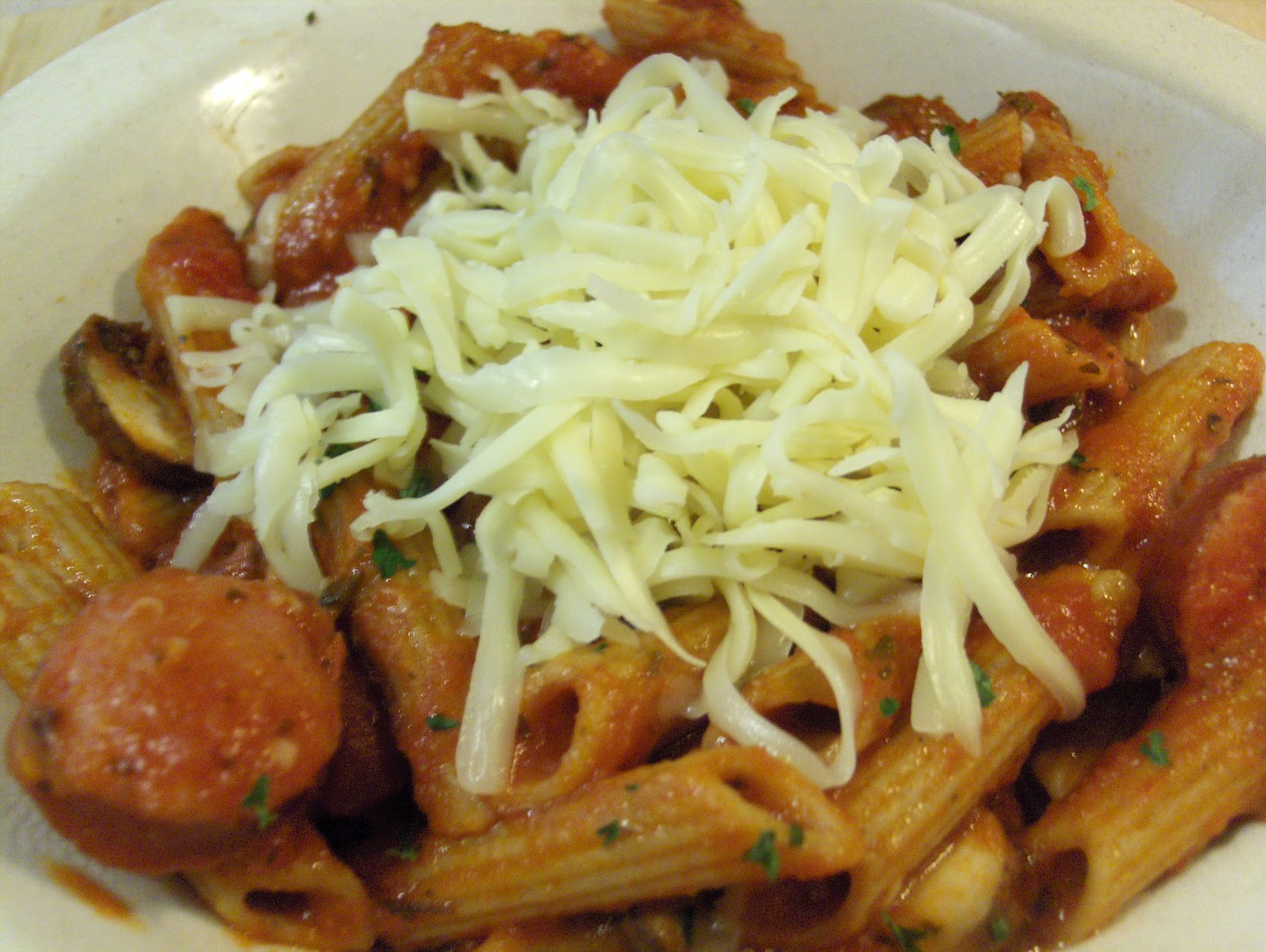 Diab2Cook Whole Grain Penne Pasta and Turkey Sausage