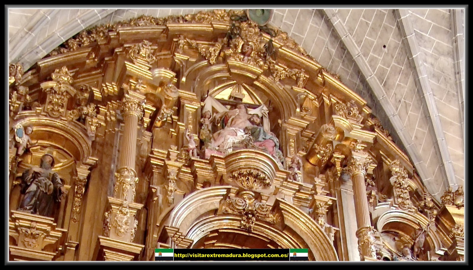 Coria. Catedral. Capilla Mayor. La Sexta Angustia.