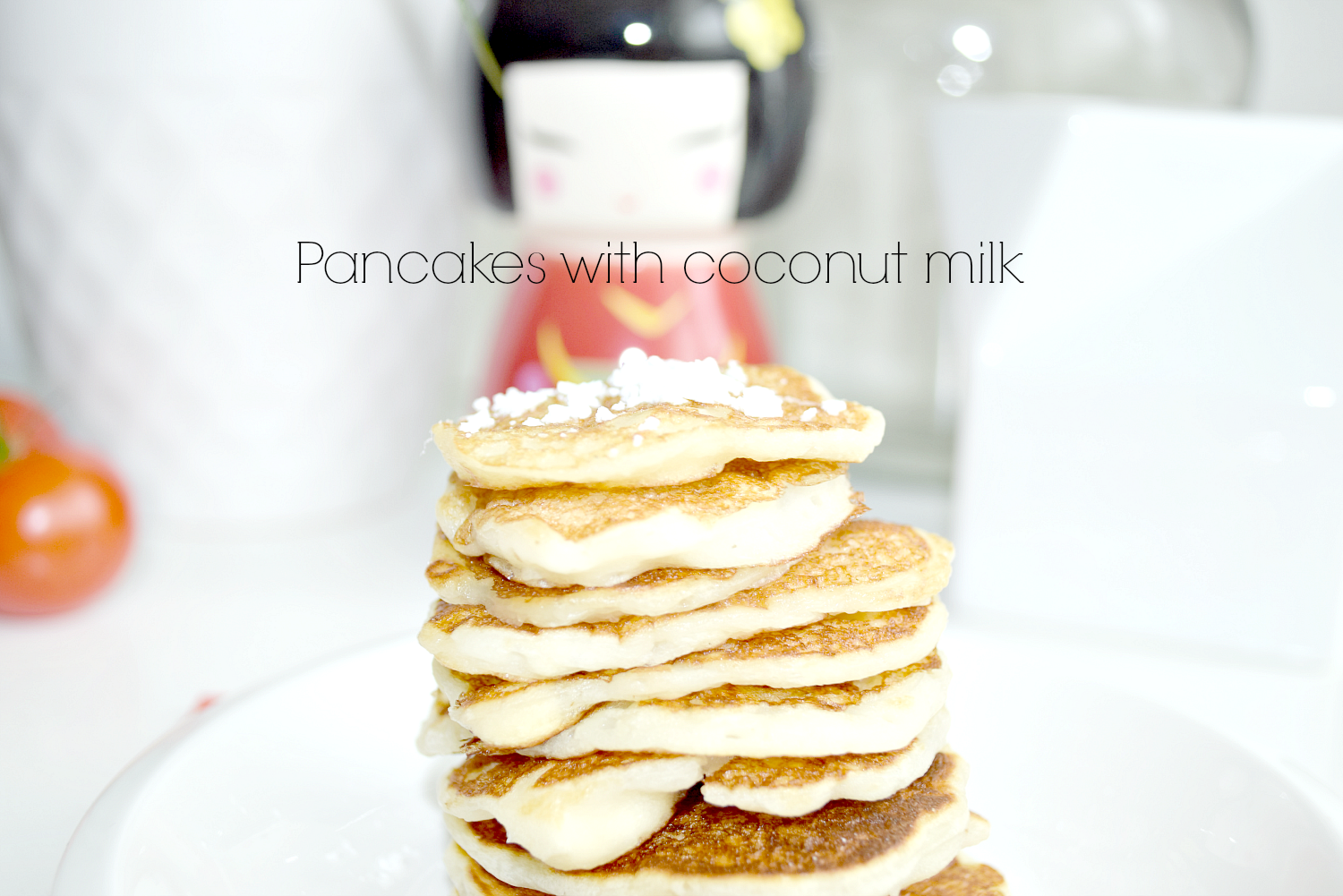 Pancakes with coconut milk Pancakes with coconut milk