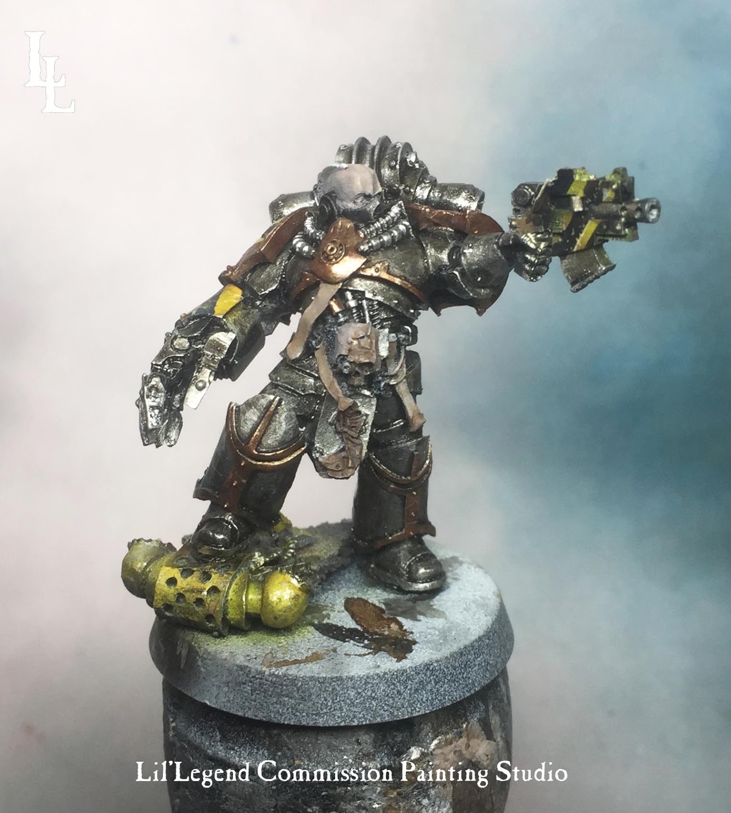 Tutorial Painting the Legions Iron Warriors