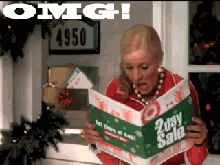 target christmas commercial lady
