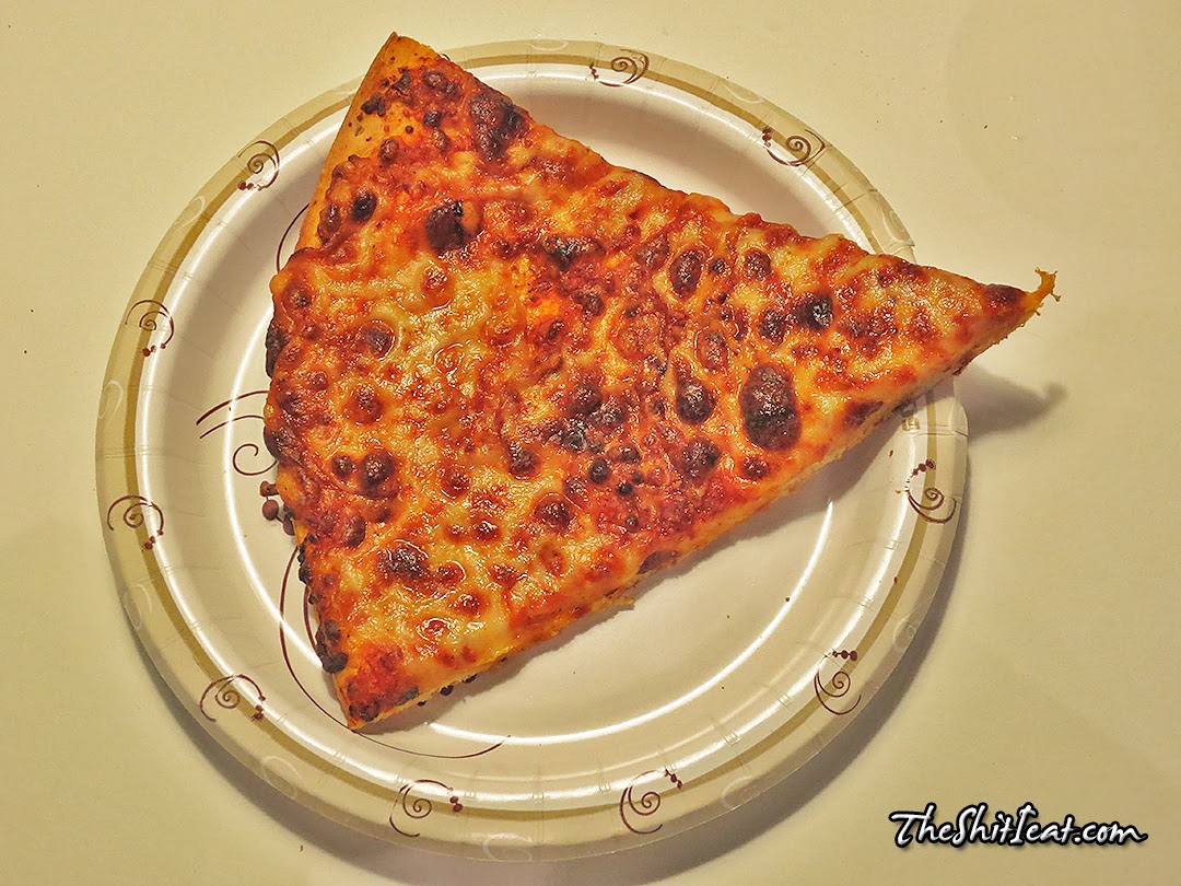 The Shit I Eat Slice of Pizza from IKEA Store in Brooklyn
