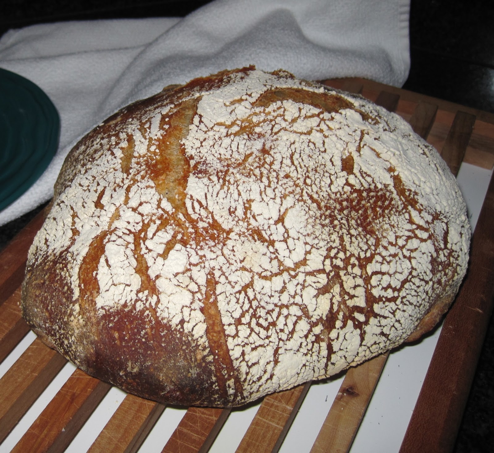 Dutch Oven Baked Artisan Bread! At Home with Vicki Bensinger