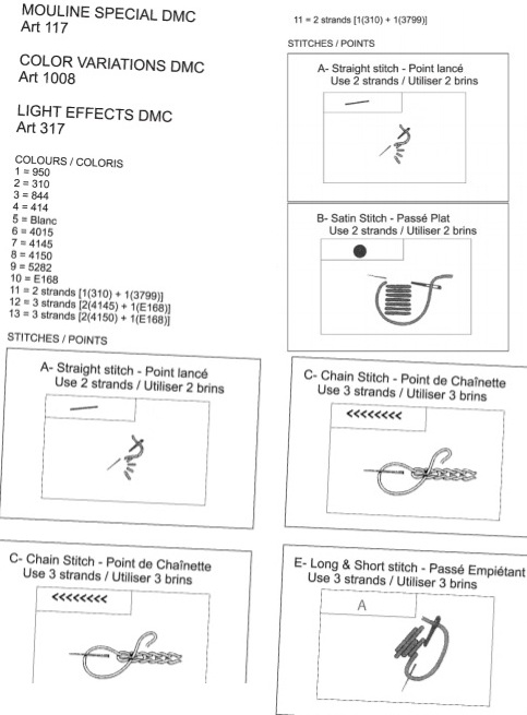Вышивка сонаты на подушке