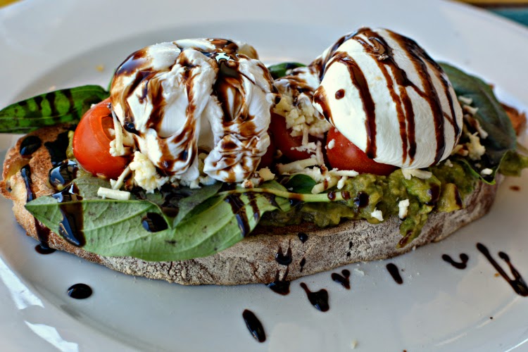 Naked Fig Australia Poached Eggs and Avocado Toast