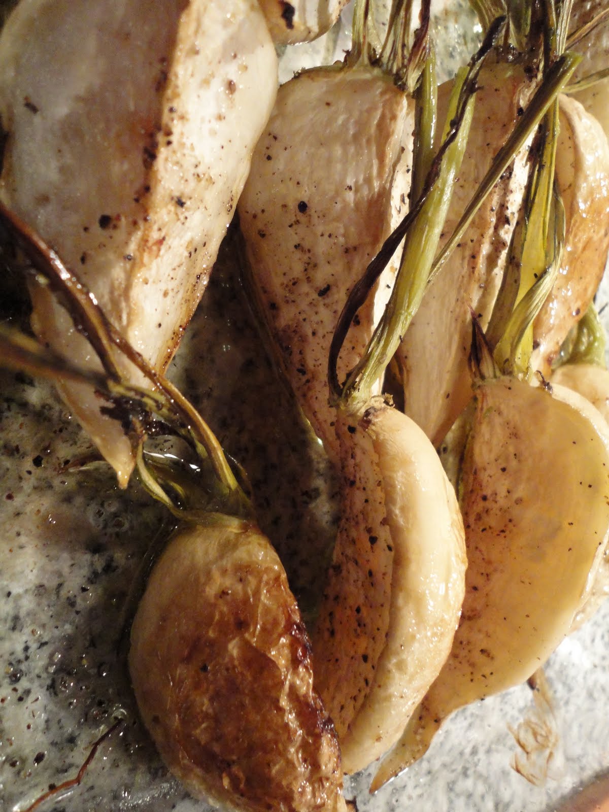 Sage Sprout Roasted Tokyo Turnips