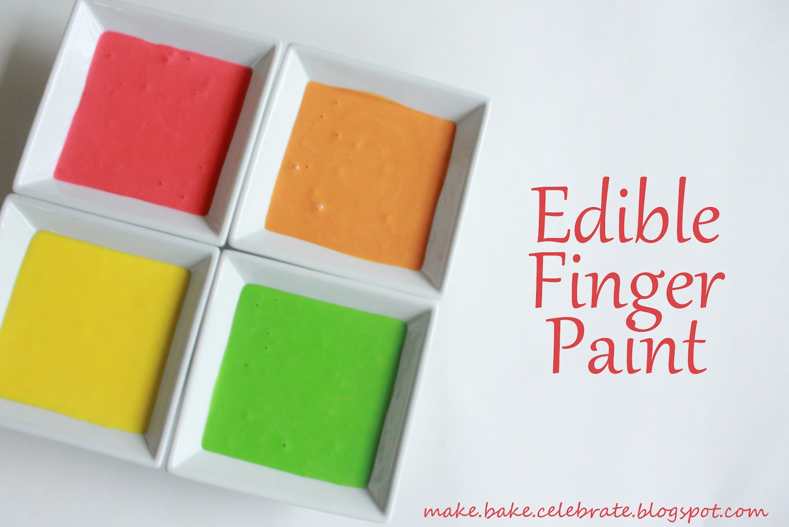 MBC {How to make} Edible Finger Paint