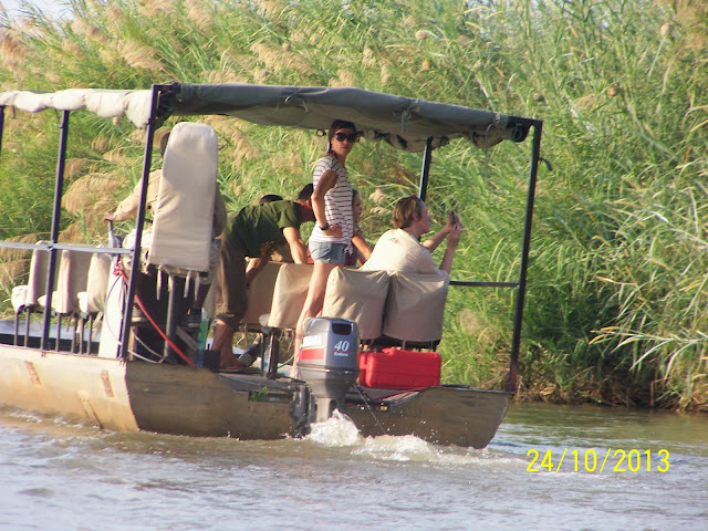 Boat Safari Rufiji-Selous Game reserve Tanzania