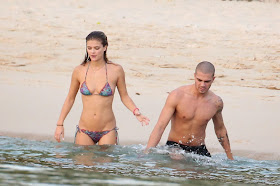 Nina Agdal Bikini Candids in Barbados Nina Agdal Bikini Candids in Barbados