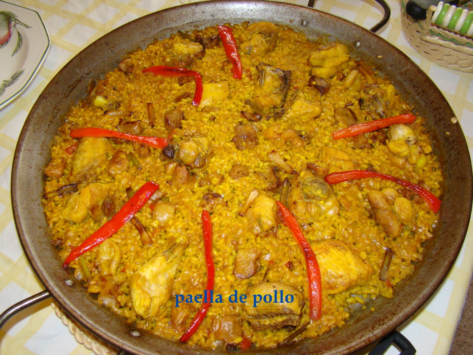 COCINA CON CATALINA Paella de Pollo y VeRduRas / PAELLA with CHICKEN