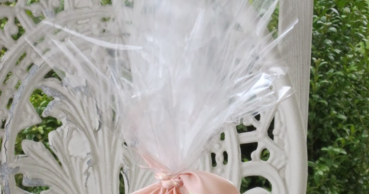 Ribbons & Favors HOW TO CELLOPHANE WRAP A BOTTLE