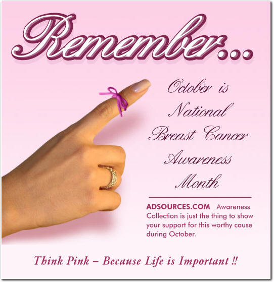Keeping it Simple (KISBYTO): National Breast Cancer Awareness Month