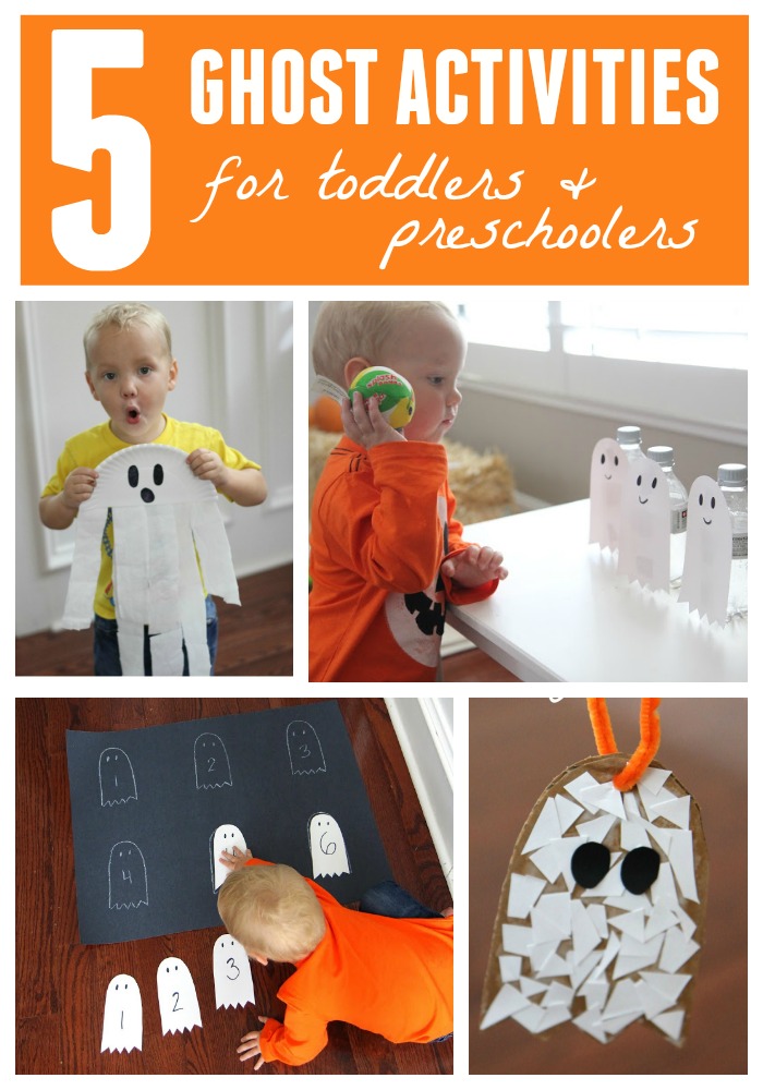 Toddler Approved! 5 Ghost Crafts and Activities