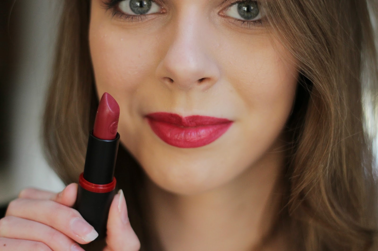 review essence longlasting lipstick 18 matt wanted