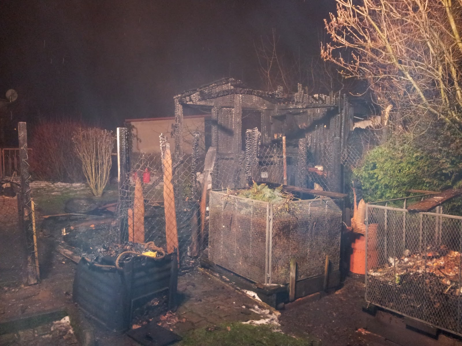 Brand einer Gartenlaube in Vielau HitTV.eu Blog