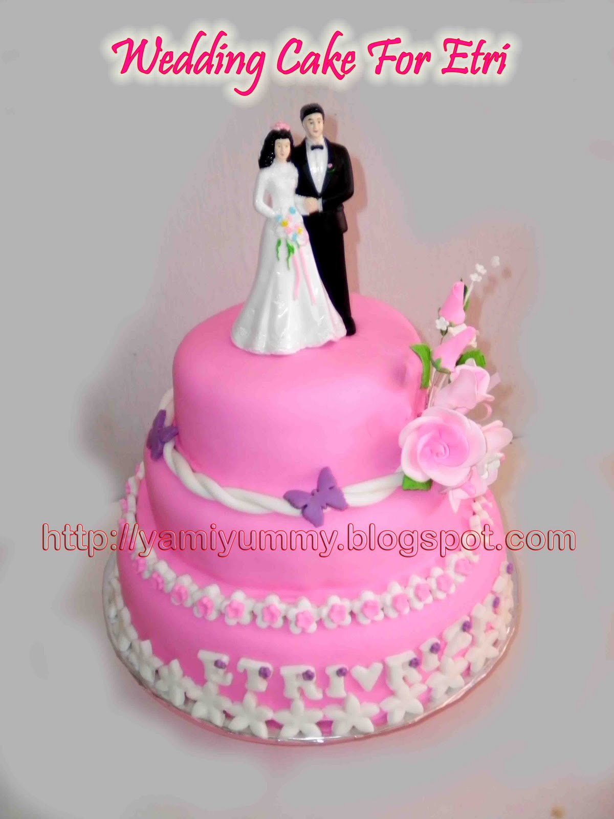 Yang Yummy Dari Yami The Yummy From Yami Wedding Cake For Etri