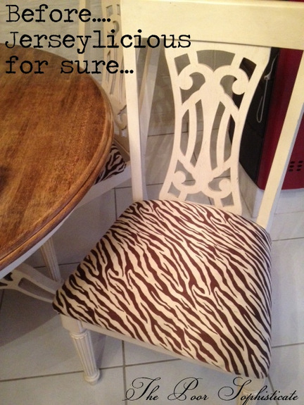 the poor sophisticate: Duck Egg Blue Kitchen Table Transformation